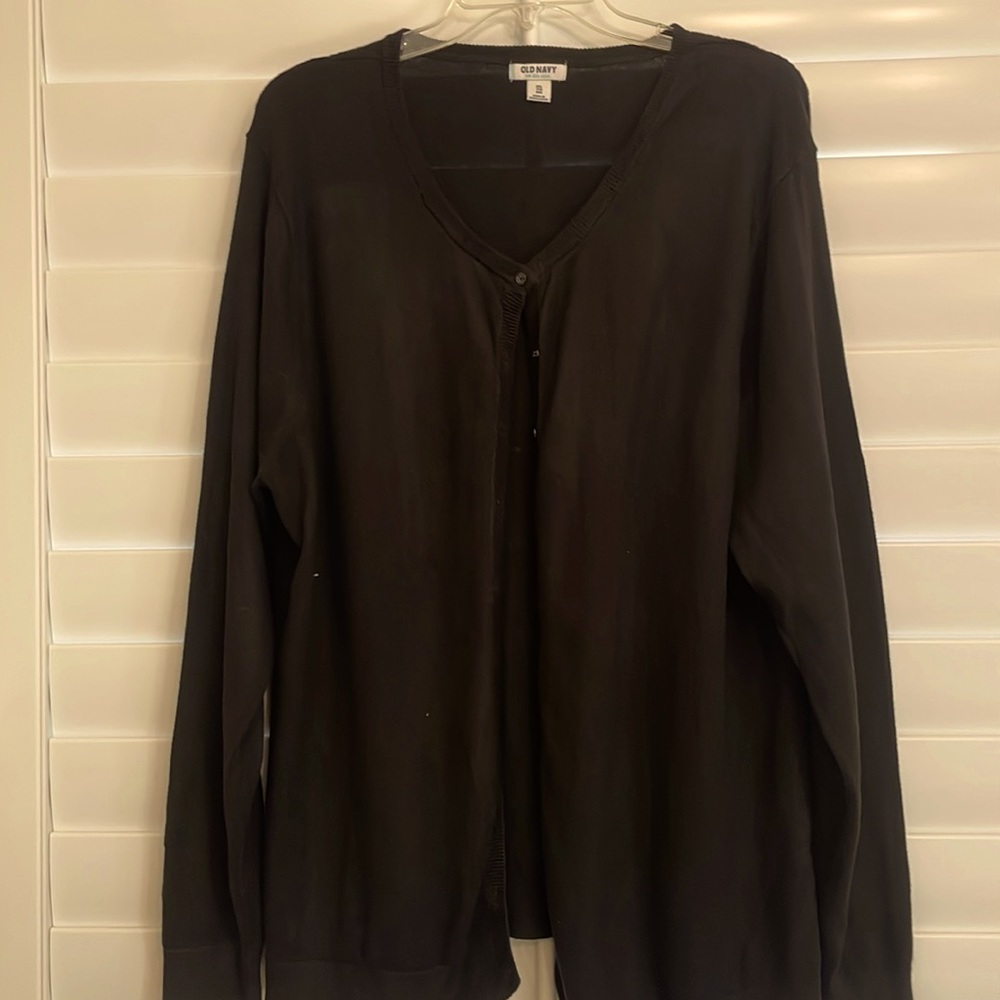 OLD NAVY Long Sleeve Cardigan Sweater, Size XXL